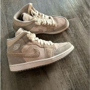 Jordan Gray High-Top Sneakers